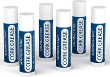 6pcs Cork Grease for Clarinet Saxophone Alto Sax Woodwind Instrument Maintenance