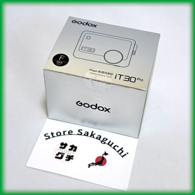 Godox iT30Pro F Compact TTL Flash for Fujifilm Speedlite 2.4G X System Black