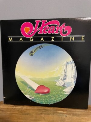Early Pressing 1978 Heart ''Magazine'' LP - Mushroom Records (MRS-5008) EX