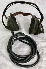 WW2 British Military Headphones, Headset, Racal, 1940, British Army 5965-99-100