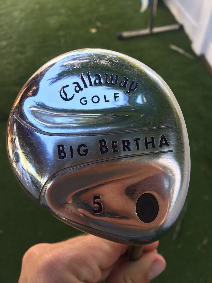 callaway Ladies big bertha gems 55 women flex graphite 5 wood 19