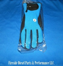 Crossline Winter Gloves Size 6 Solid Blue 