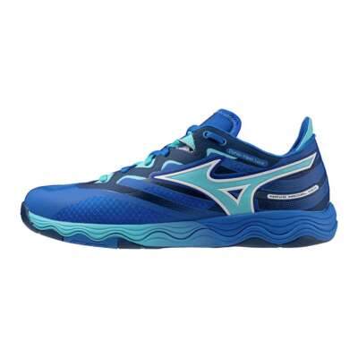 MIZUNO Wave Medal NEO 81GA2325 22 Blue White Turquoise Width 2E