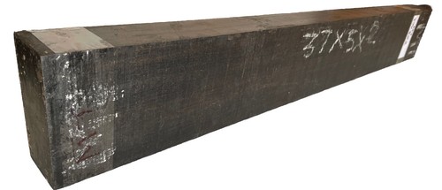 Gabon Ebony Lumber Board 37x5x2 Guitar Neck Making Pool Cues Wood Ebony Timber - Picture 5 of 14