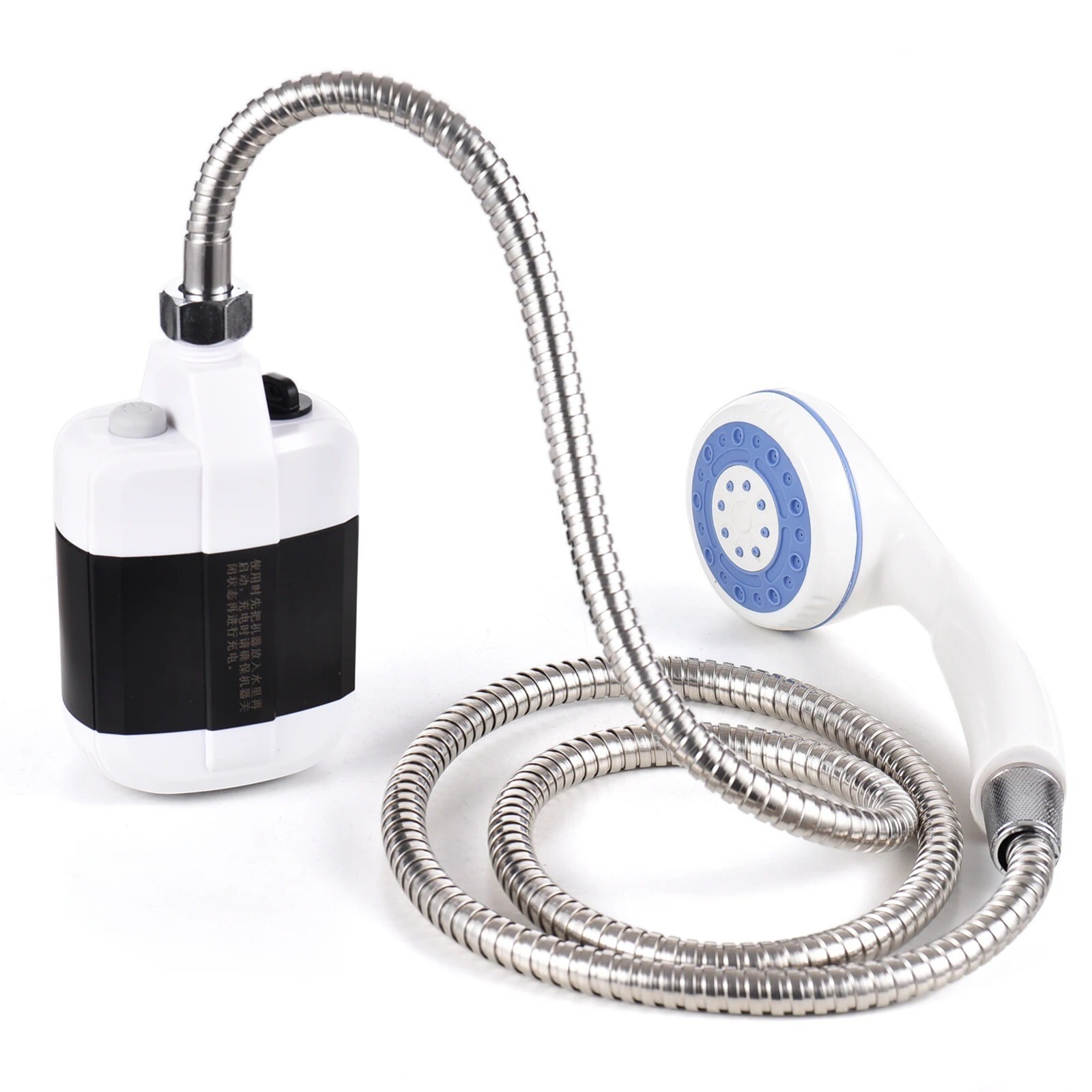Douche de camping portable compacte pour rincer le sable et la boue en voyage