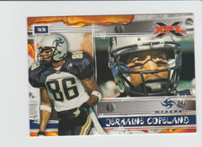 2001 Topps XFL #24 Jermaine Copeland card, Los Angeles Xtreme