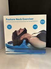 Posture Neck Exerciser Easy Portable Pumpable ORIGINAL BOX Adjustment