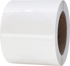 Clear Seal Sticker Labels 2 Inch round Circle Wafer Stickers/Labels 2 Inch Roun