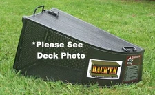 Steel Grass Catcher fits EXMARK Mowers w/ built-in Bracket 3.3 CF RC-EX3