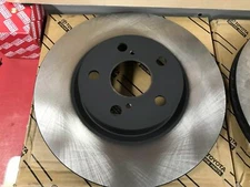 2009-2018 TOYOTA COROLLA & MATRIX GENUINE OEM FRONT BRAKE ROTORS TCMC PADS &SHIM