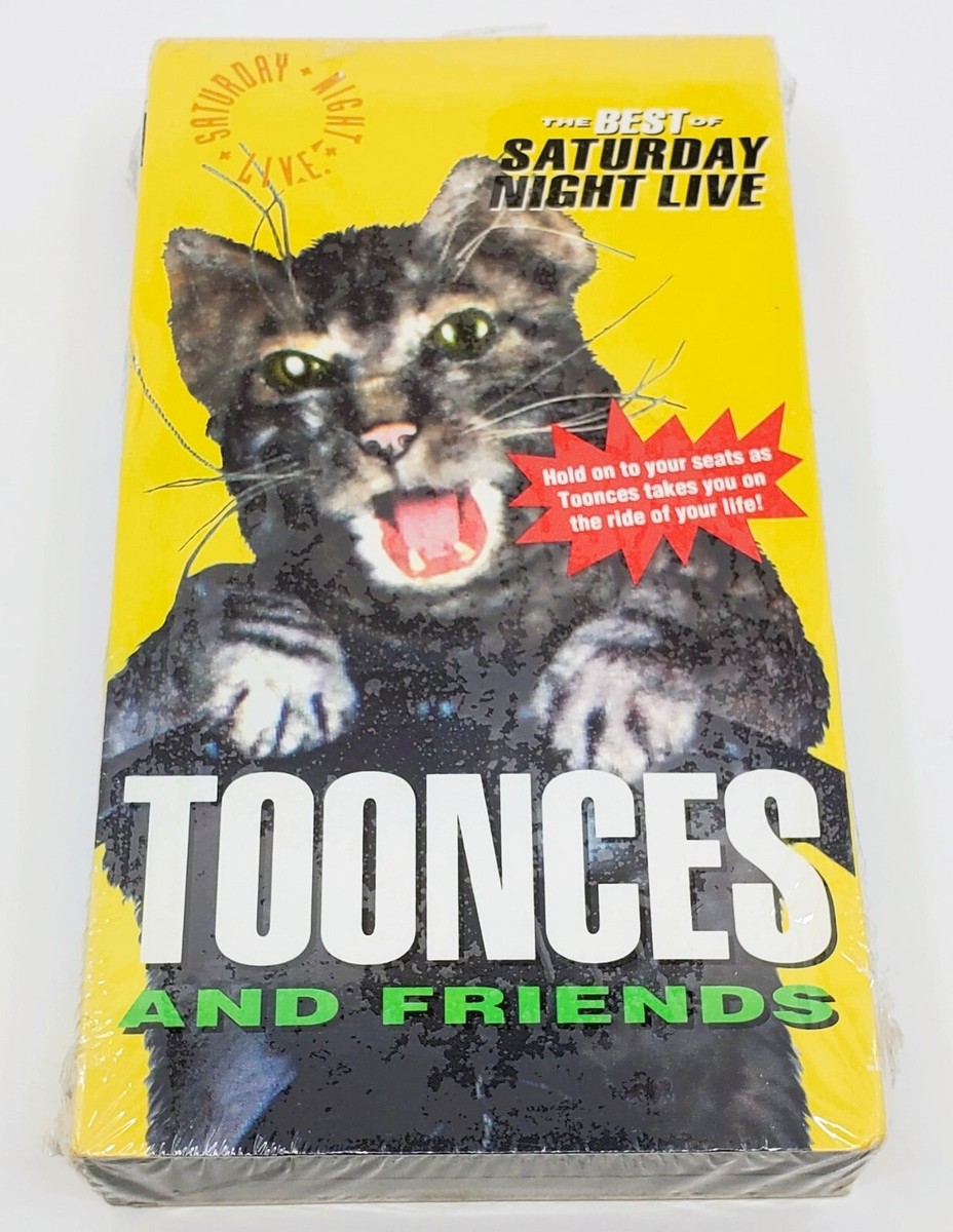 Toonces & Friends Best of Saturday Night Live SNL VHS Phil