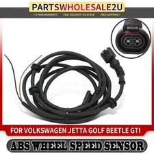 Front ABS Wheel Speed Sensor Wire Harness for Volkswagen Golf Jetta Beetle GTI