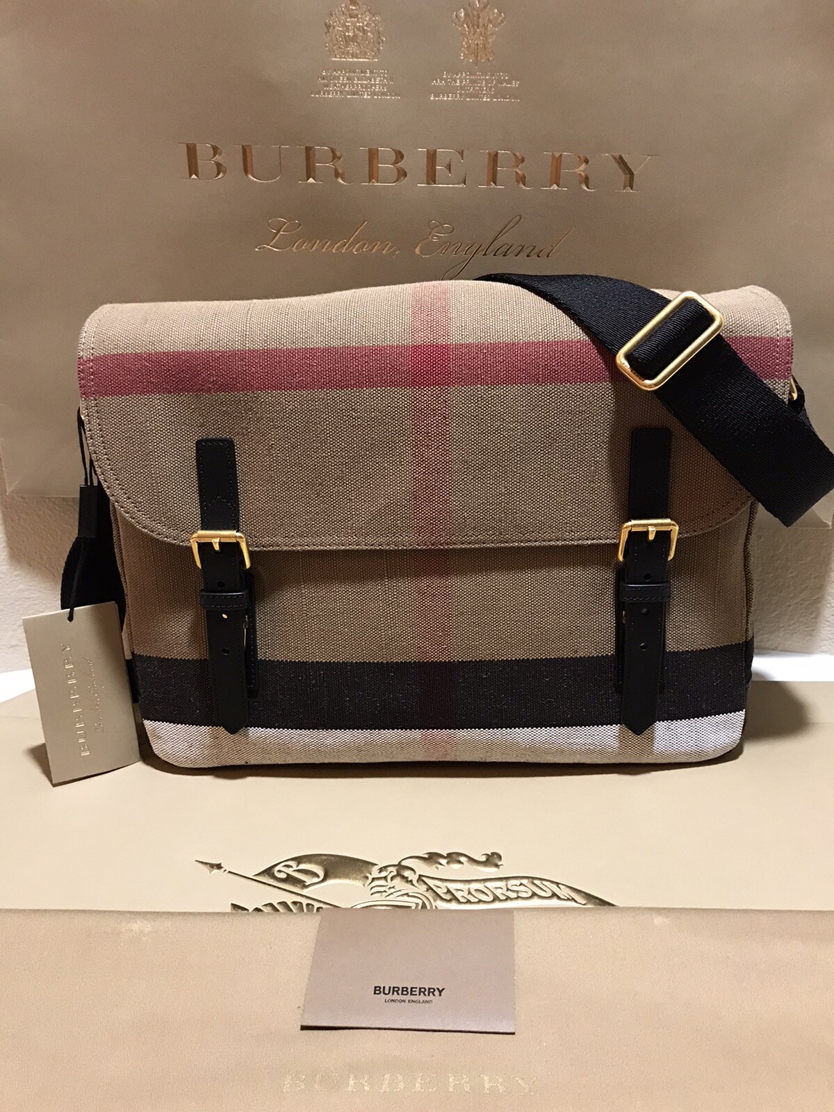 burberry canvas check