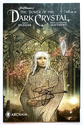 POWER OF DARK CRYSTAL #1 TAKEDA VARIANT SIGNED SPURRIER NM NEW B&B MONSTRESS