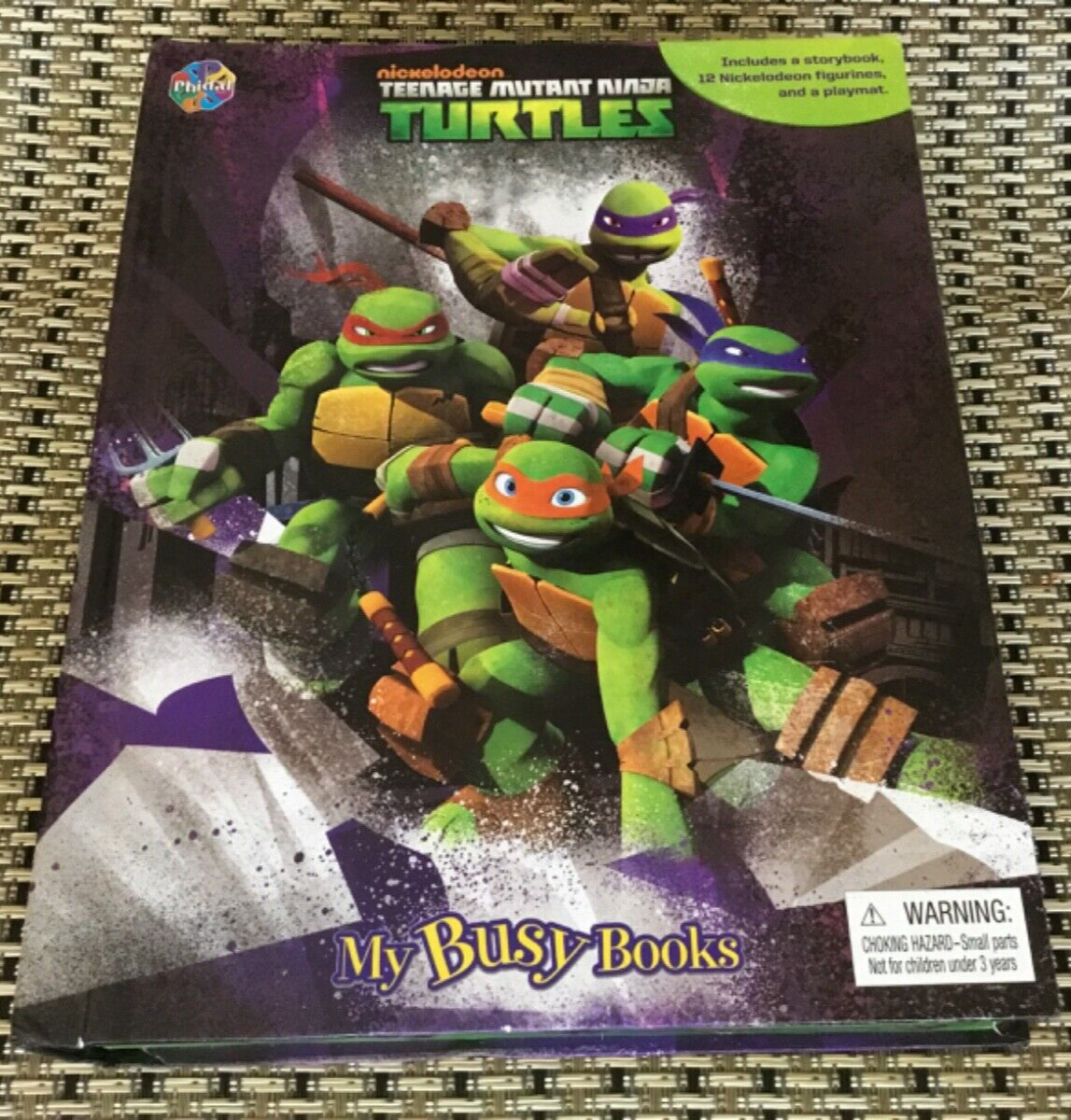 アメコミ Teenage Mutant Ninja Turtles My BusyBook Nickelodeon Teenage Mutant Ninja Turtles My Busy Books Only 9
