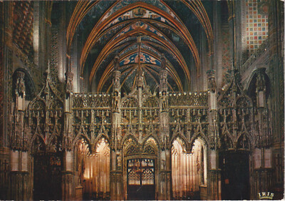 Alte Postkarte - Albi - Basilique Sainte-Cecile