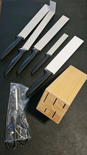 Arcos Niza 6 Piece Knife Set With Block - Picture 3 of 9