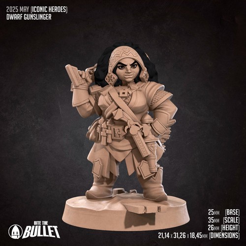 Dwarf Huntress - Rifle Gunslinger - Bite the Bullet - Dungeons and Dragons - 第 7/8 張圖片