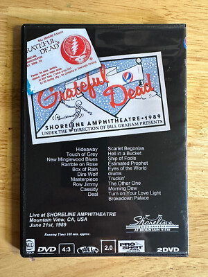 The Grateful Dead - summer solstice 1989 Live DVD Jerry Garcia Bob