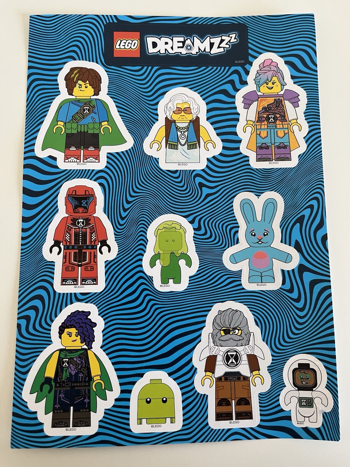 Main Charters Sticker LEGO DREAMZzz Sticker Sheet 11-Piece Characters New | eBay