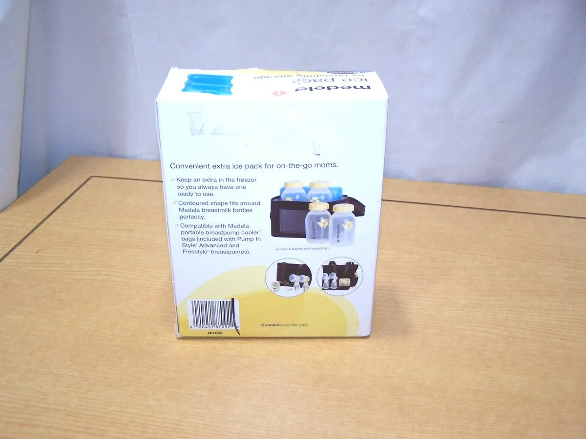 Ice Pack Milk Cooler Bag, Portable Milk Cooler