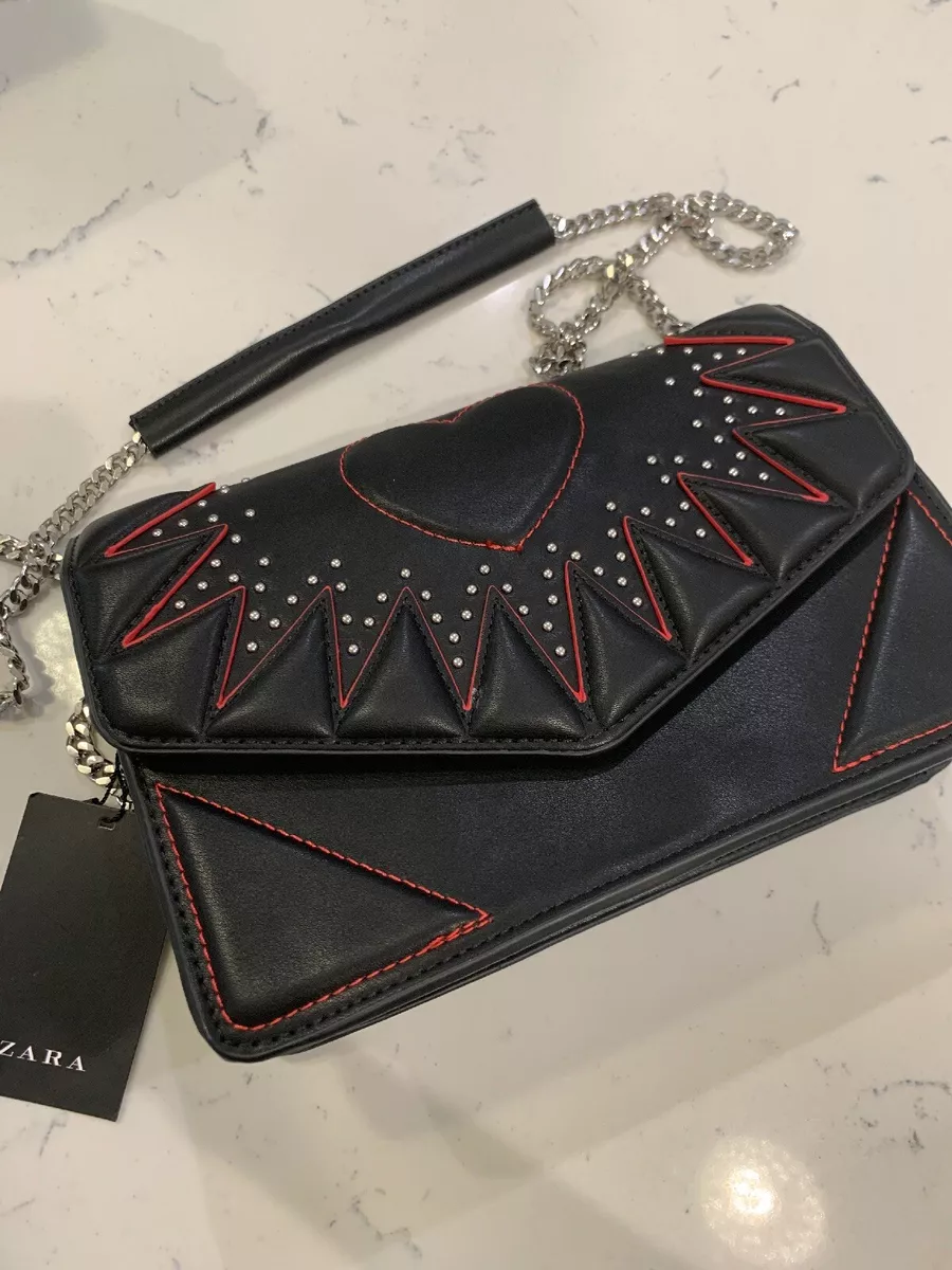 Black chain bag zara new arrivals