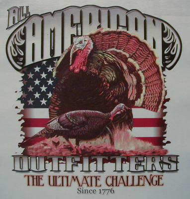 ALL AMERICAN OUTFITTERS TURKEY HUNTER HUNTING ULTIMATE  SHIRT #475