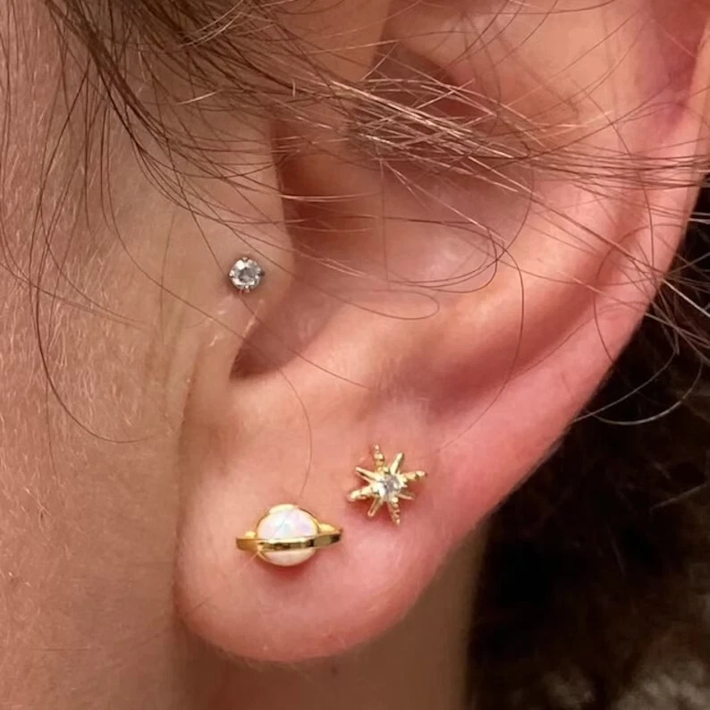 Opal on sale saturn earrings