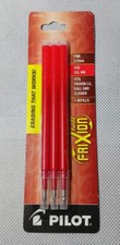 Frixion Gel Ink Pen Refills - 0.70 Mm - Medium Point - Red - 3 / Pack 77332 40 