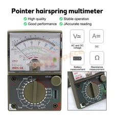 DE-960TR Multimeter DC AC Analogue Meter Multitester Resistance Volt Current Ohm