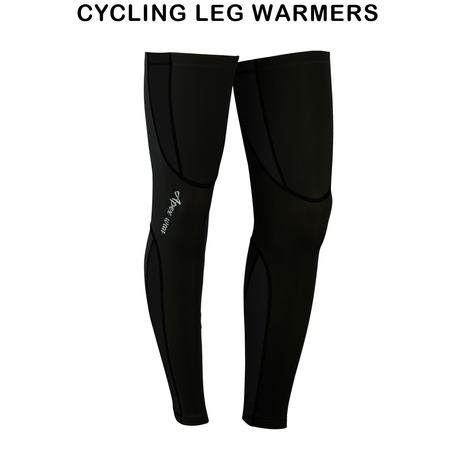 Mens Cycling Leg Warmers Winter Running Thermal Roubix Cycle Knee eBay