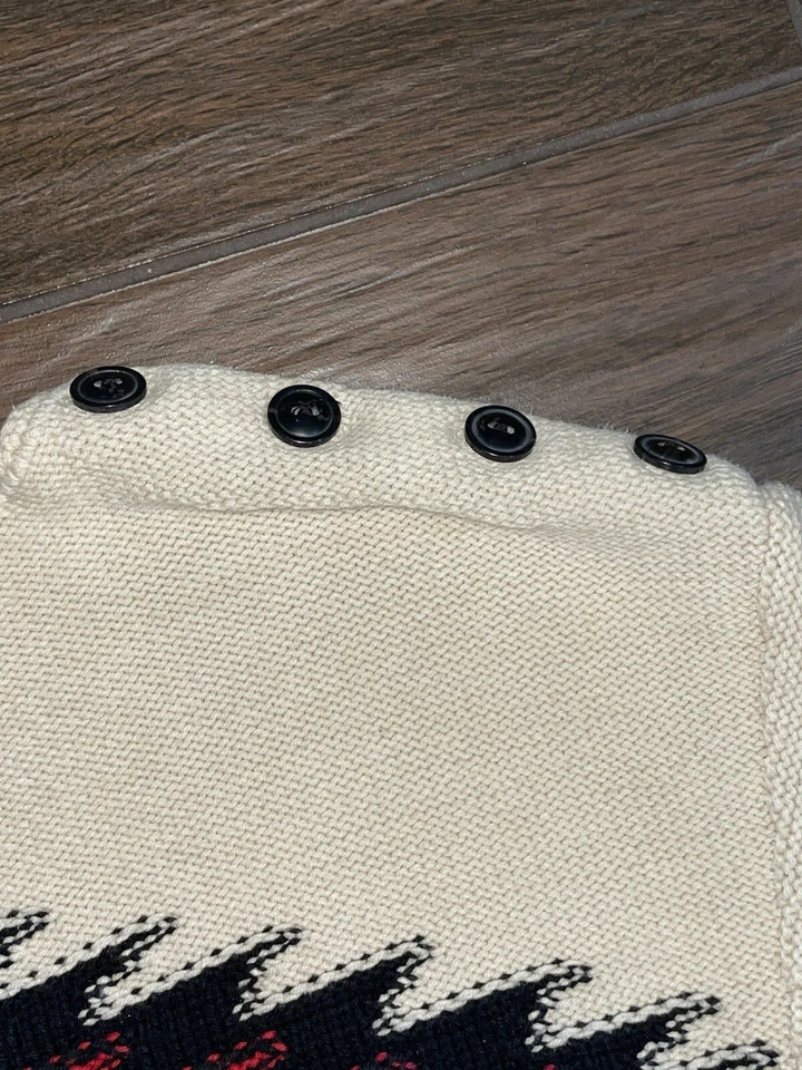 VTG Lauren Ralph Lauren Aztec Southwestern Knit Pull Over Sweater M - Image 4 of 4