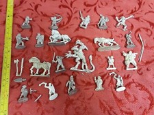 20 vtg rare Ral Partha Grenadier D D Miniature hero monster lot figure metal