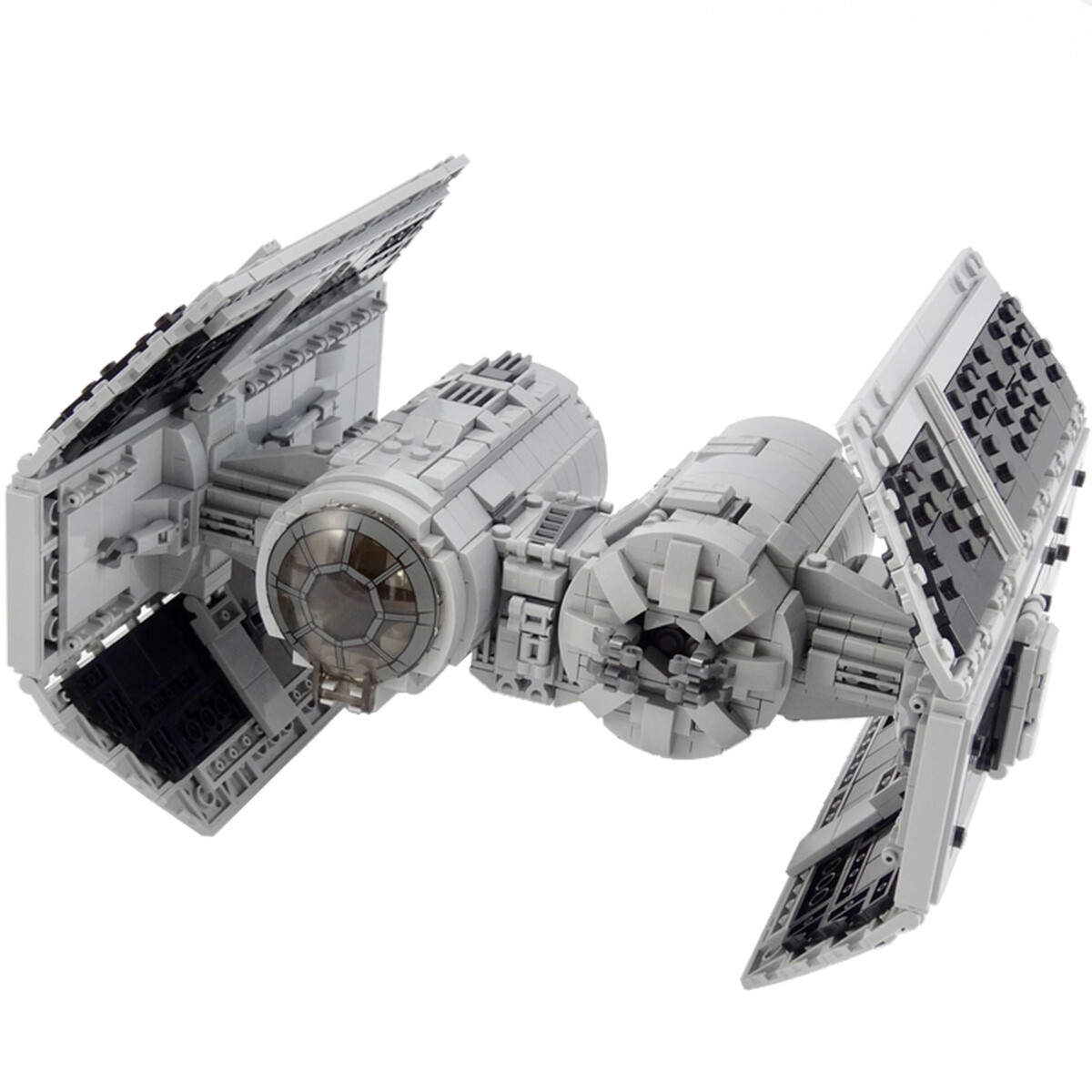 MOC Building Blocks Set for Twin Ion Engine TIE Bomber DIY Model Bricks Toys Kit
