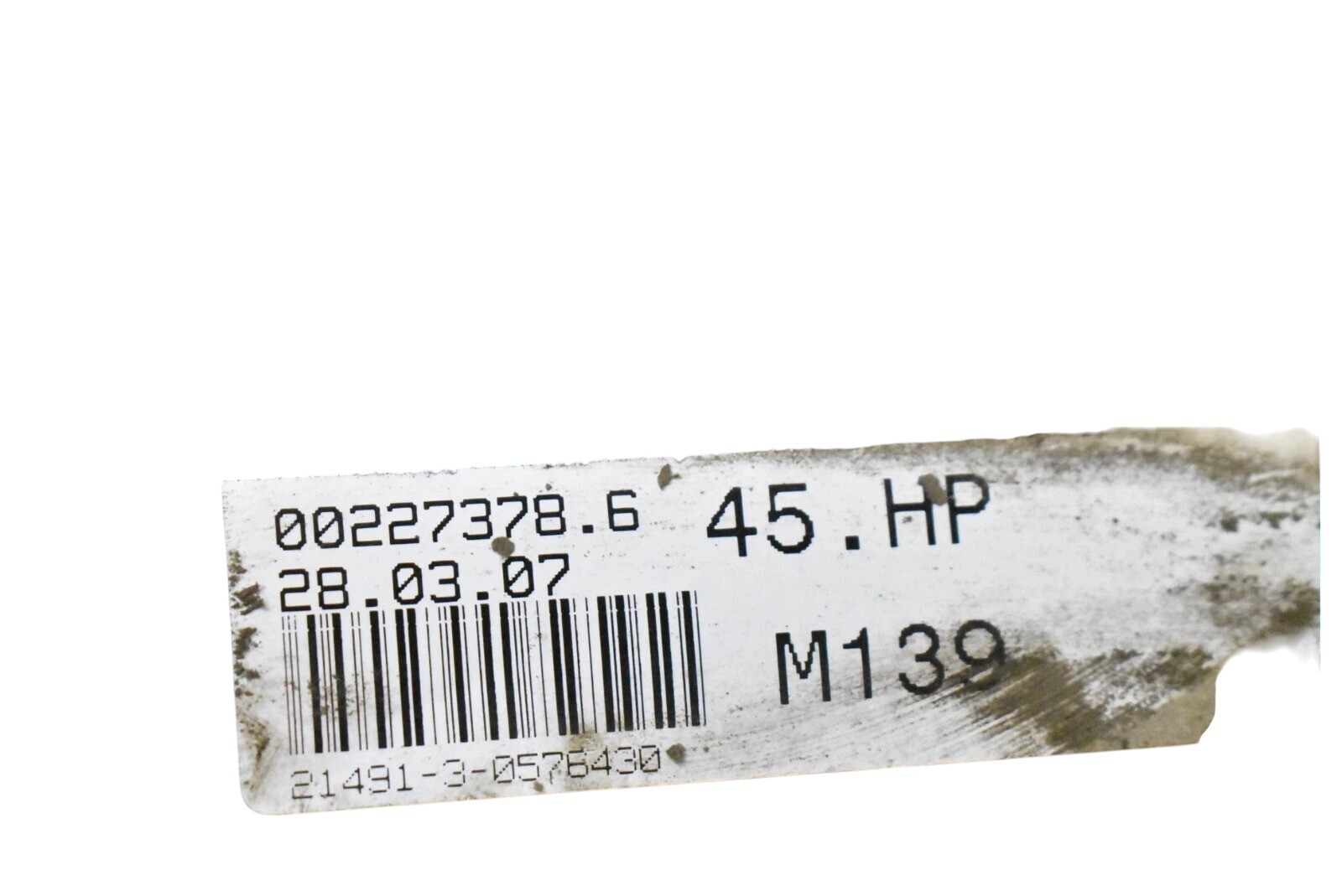 04-11 Maserati Quattroporte M139 4.2L Automatic Transmission Assembly OEM 46K