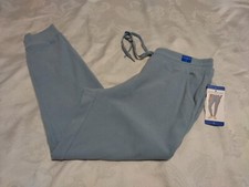 Women's Size Large Marc New York Ladies' Ribbed Drawstring Jogger Pants Blue New
