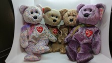 Original “1999, 2000, 2001, 2002 Signature Bears” Ty Beanie Babies