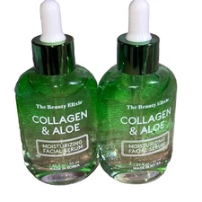 The Beauty Elixir 💚 COLLAGEN & ALOE 💚 MOISTURIZING FACIAL SERUM-1.69fl.oz -2