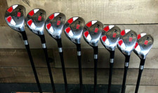 DEMO RH Senior Men's Majek K5 Golf Hybrid 3-PW Senior Flex Graphite 180-KGF8