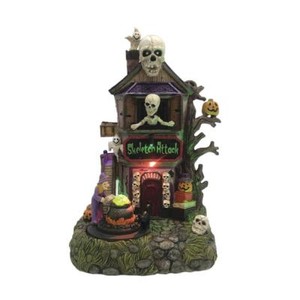Halloween Village ~ Skeleton Attack