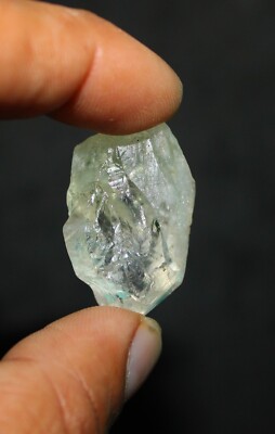 Aquamarine Rough, Natural Aquamarine Raw, Loose Aquamarine Raw Crystal, 56.90 Ct