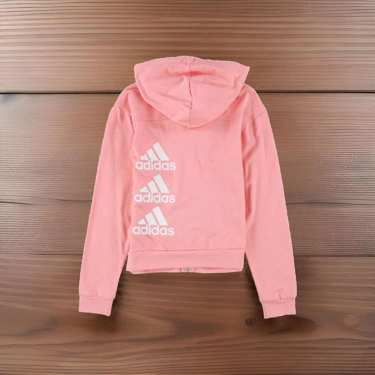 Pink Adidas Performance Crop Hoodie Adidas Performance Crop Hoodie