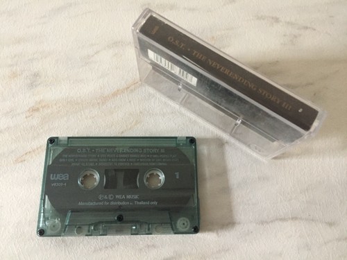 The Neverending Story III Soundtrack Cassette Tape (WEA 1994) - Picture 3 of 3