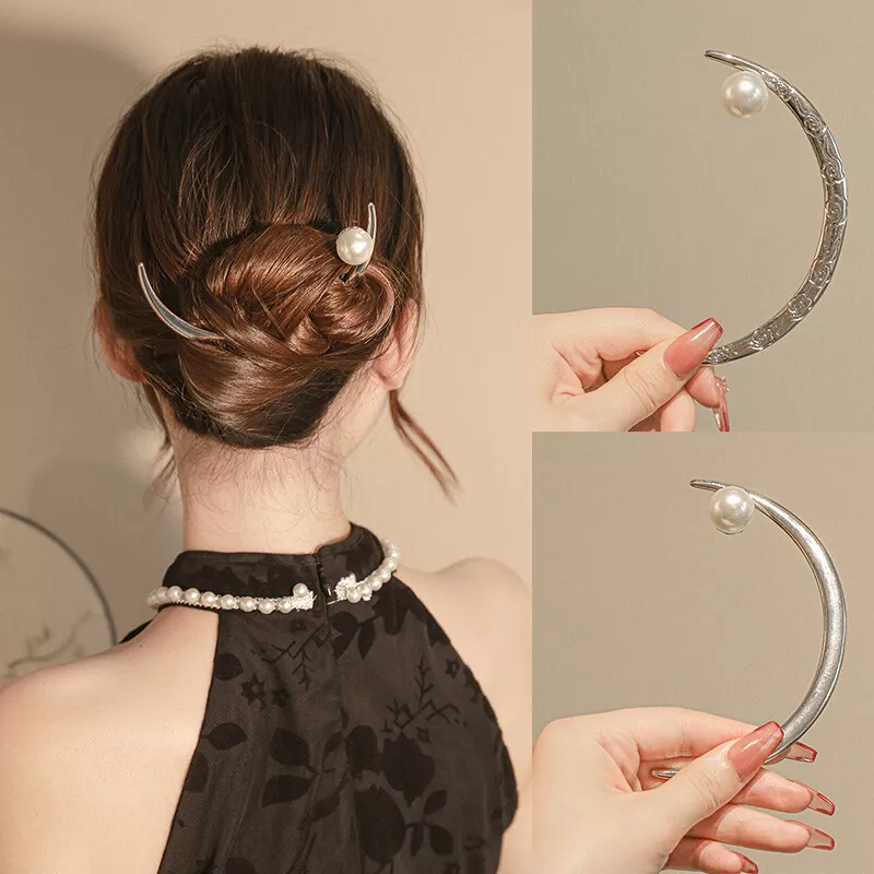 Moon cheap hair clip