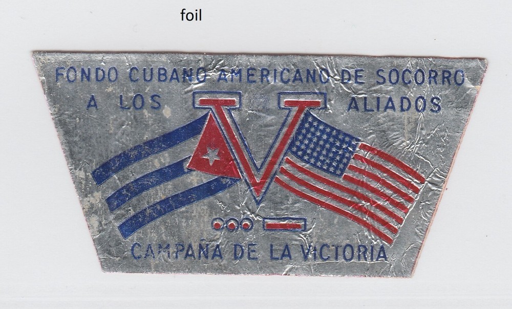 Antilles USA 1930's? Foil  - used no gum - m804d