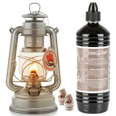 Männergeschenk Feuerhand 276 Petroleumlampe Sturmlaterne Lampe Laterne + Zubehör
