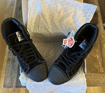 SUPREME VANS NATIVE AMERICAN BLACK 9.5 FALL WINTER 2014 NWT FREE