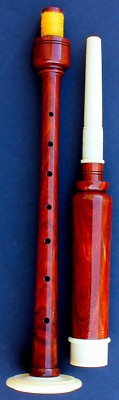 DEURA SDC-100 Scottish ROSEWOOD Bagpipe practice Chanter with 2 Reeds