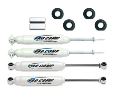 Komplett Fahrwerk + 2'' = 50mm ProComp Stoßdämpfer Jeep Grand Cherokee ZJ 92-98