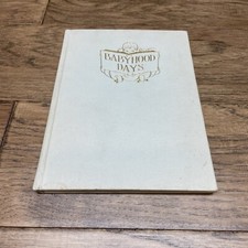 Vintage Antique 1916 Babyhood Days Baby Book Photographs Ephemera KG